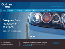 Tablet Screenshot of optimumfleet.co.uk